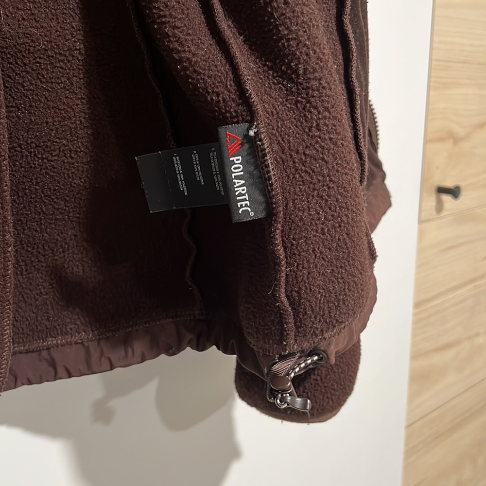 The North Face Brown Fleece & Shell Ski Jacket - Picture 9 of 10
